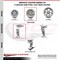 Service Caster 5'' V-Groove Semi Steel Wheel Rigid Caster with Bronze Bearing SCC-20R520-VGBZ - alternate 4